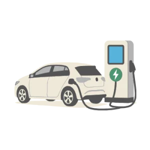 Icon de borne de recharge pour véhicule électrique