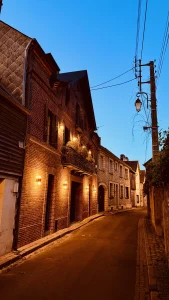 Éclairage d'une façade extérieure